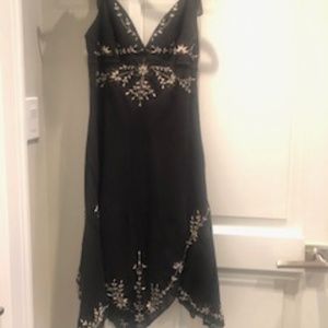 BCBG Max Azria flowy black dress
